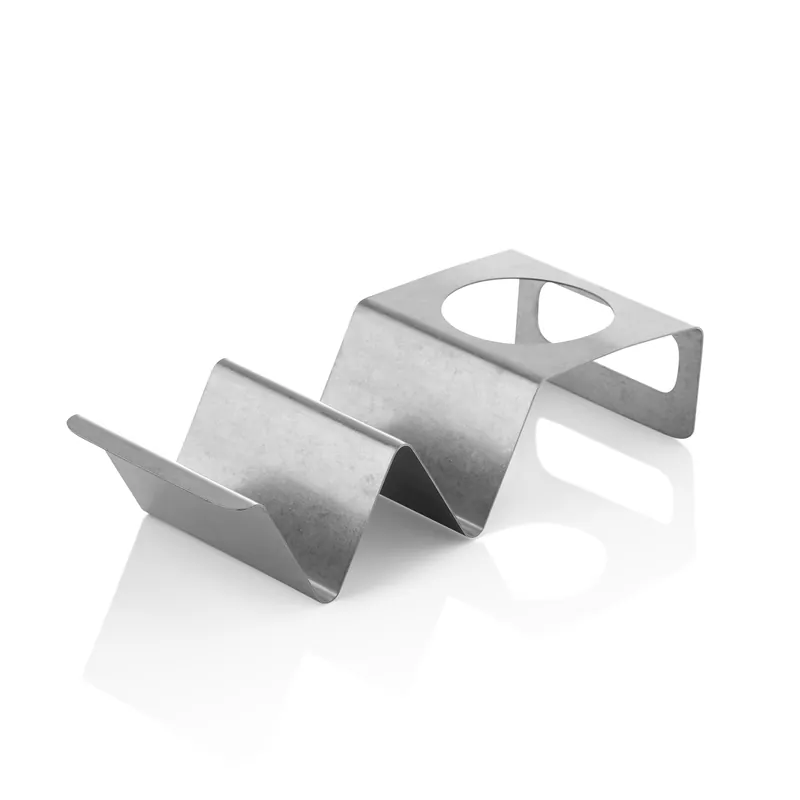 Bestseller Taccotaxi STEEL & STYLE HERITAGE met 2 planken - 24 x 10 x 5 cm - chroomnikkelstaal 18/8