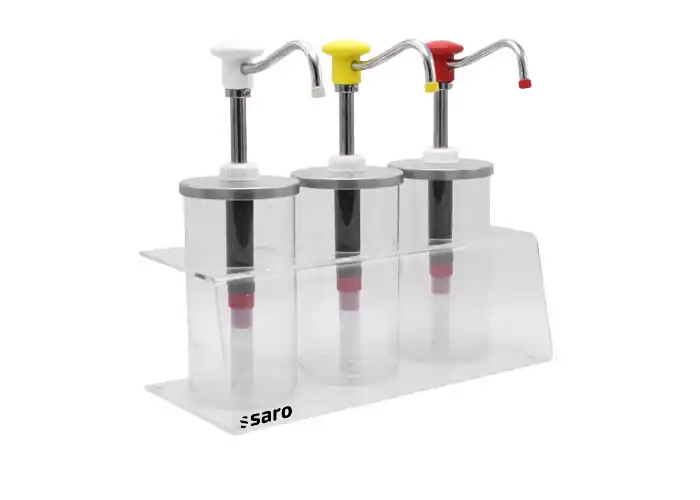 SARO Doseredispenser Model PLX-R-BK-1650ml Koop Vandaag