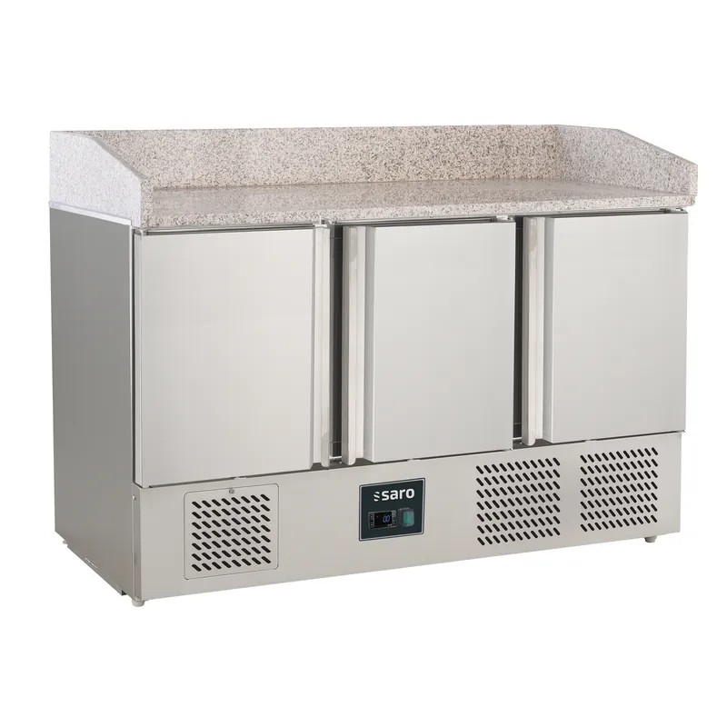 SARO Pizzawerkbank, 3 Deuren, S 903 PZ S/S TOP PRO Gratis Retour