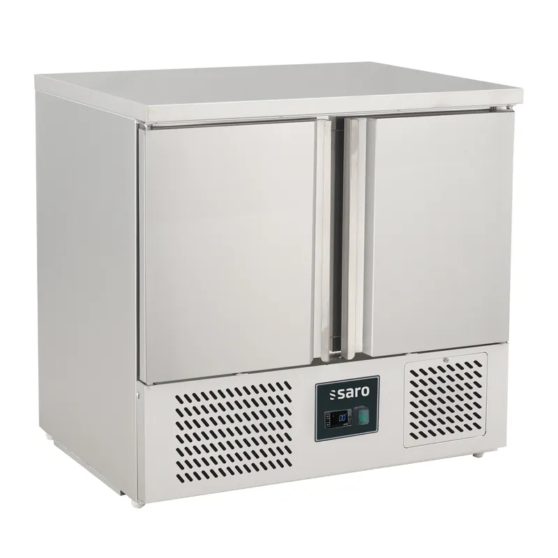 Merkproduct SARO koeltafel, 2 deuren, model VIVIA S 901 S/S TOP PRO