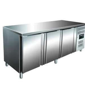 Veilige Betaling SARO koelwerkbank, 3 deuren, SNACK 3100 TN
