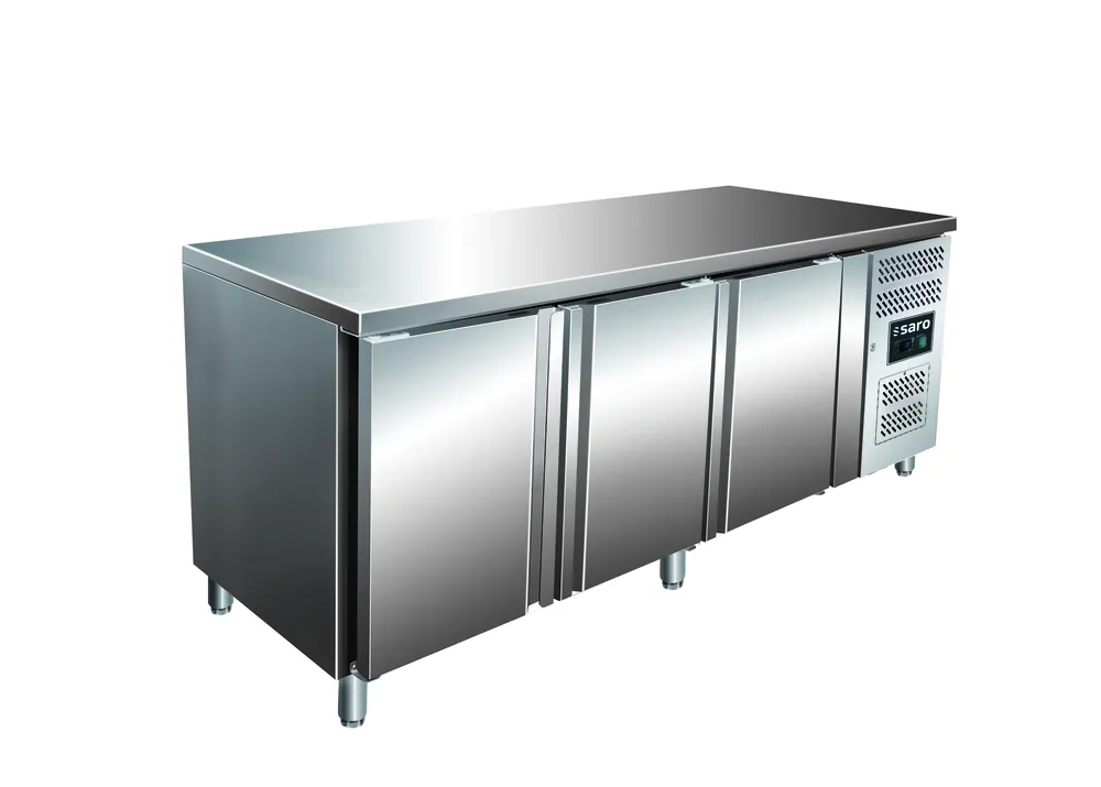 Veilige Betaling SARO koelwerkbank, 3 deuren, SNACK 3100 TN