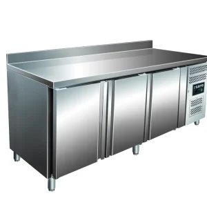 Korting SARO koeltafel, 3 deuren + opstand, model SNACK 3200 TN