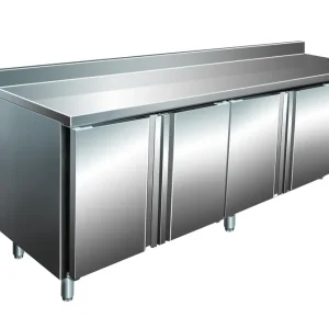 SARO koeltafel, 4 deuren + opstand, model SNACK 4200 TN Uitverkoop