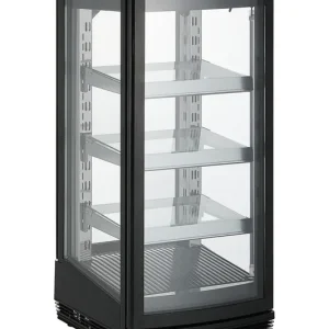 Nu Kopen SARO Koelvitrine SC 95, zwart