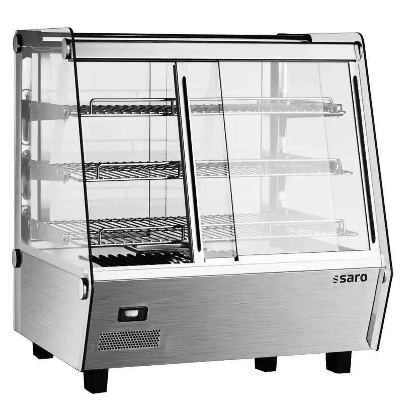 SARO Opzetvitrine verwarmd Model SELF 125W Hoge Kwaliteit