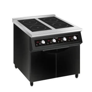 Laatste Versie SARO Inductiekookplaat met 4 platen Model NIKOS