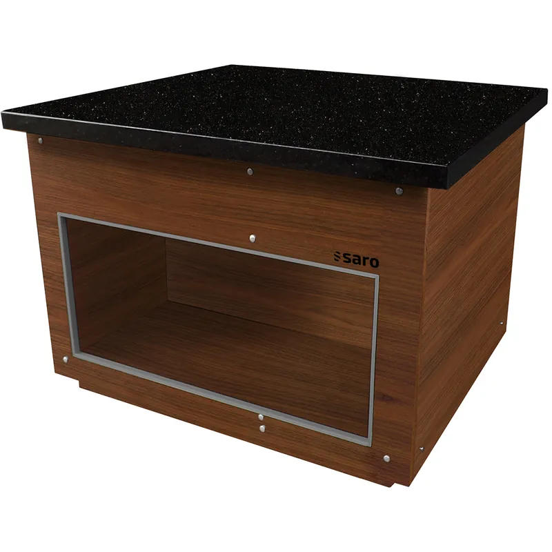 Rechtstreeks Van De Fabrikant SARO Neutral Element B 1000 mm, kleur WALNOOT