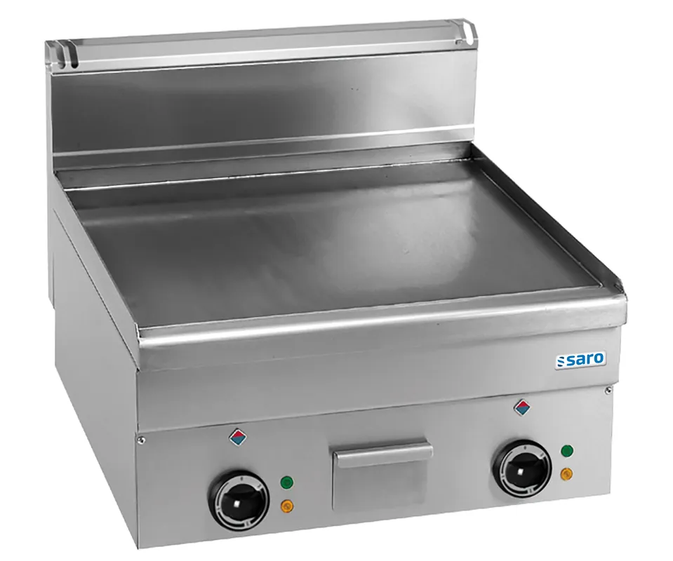 Tijdelijk Beschikbaar SARO Elektrische Grillplaat Glad, 600x600, EFT66L