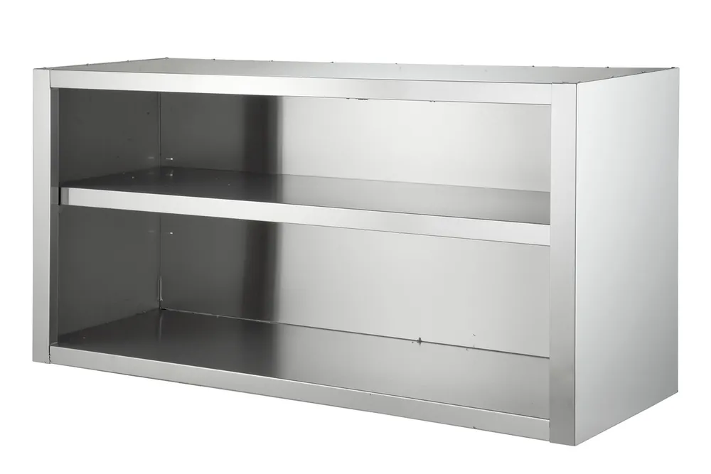 Beperkte Voorraad RVS Wandkast - 1 Tussenenschap - Zelfmontage - 1000x400x650mm