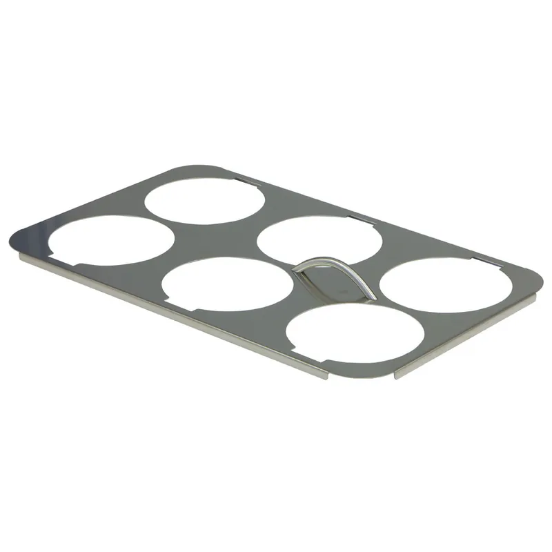 Laatste Versie Anti kantelstruktuur 6 korven Ø 135 mm
