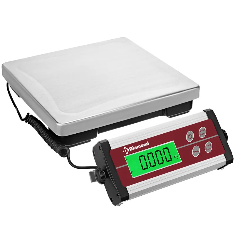 Roestvrij stalen elektronische weegschaal, 35Kg x 10g Gereduceerde Prijs