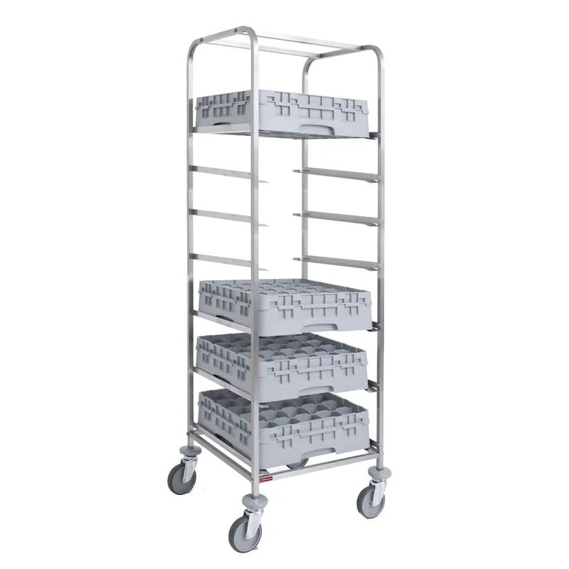 Wagen 7 niveaus voor vaatwassermanden 500x500 mm Veilige Betaling