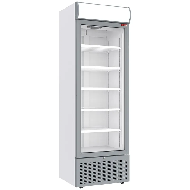 Betaalbaar Positieve gekoelde vitrine 494 liter WIT met lichtbak