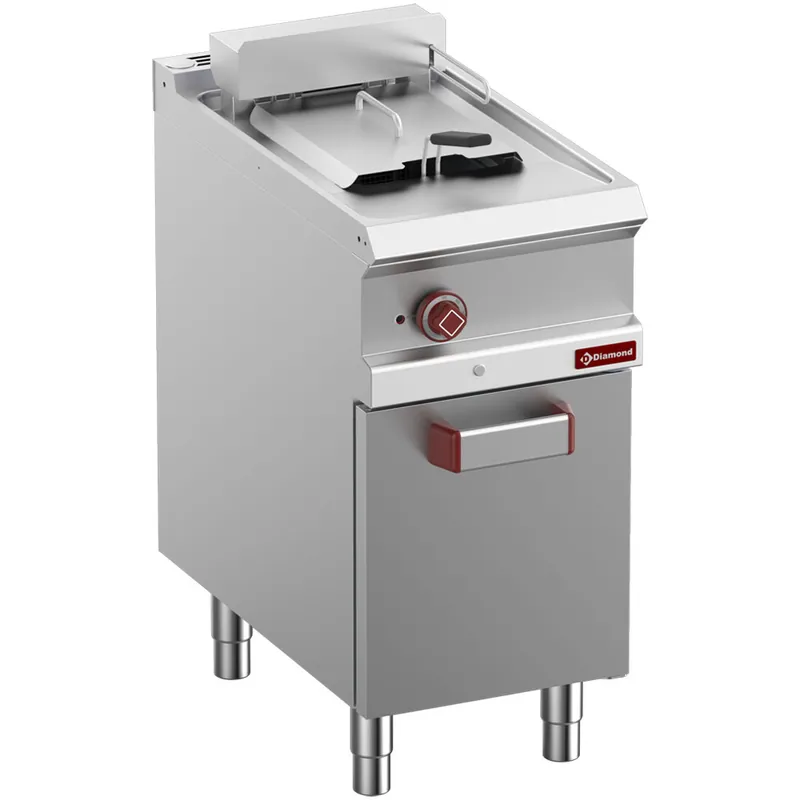 Elektrische friteuse 1 kuip 13 liter op kast Speciale Aanbieding