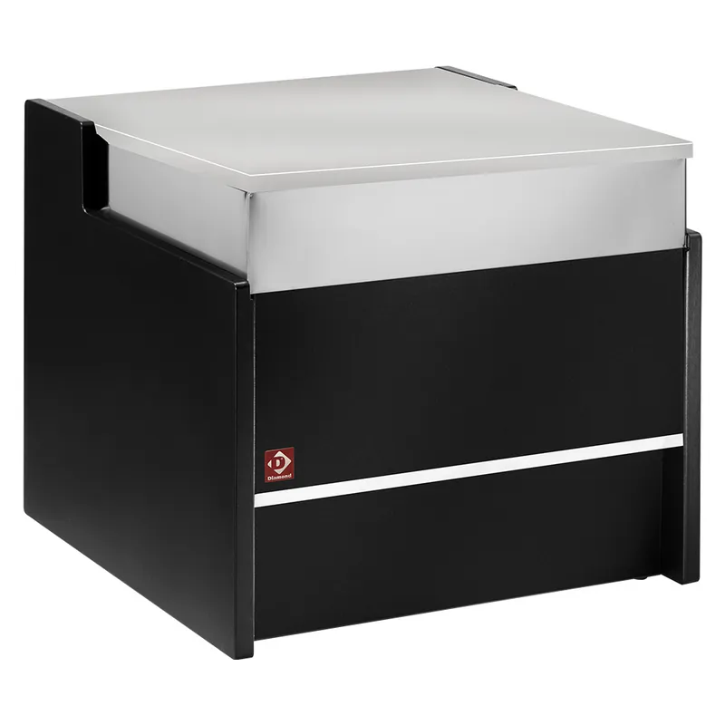 Kassa-sectie 700 mm - ZWART Korting