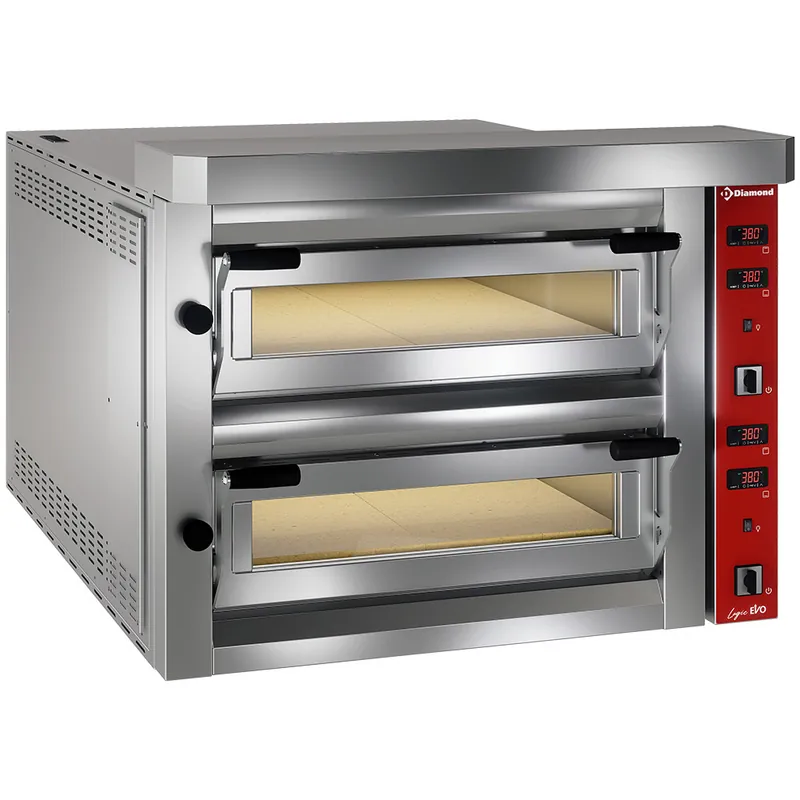 Merkproduct Elektrische pizzaoven, 2x 6 pizzas