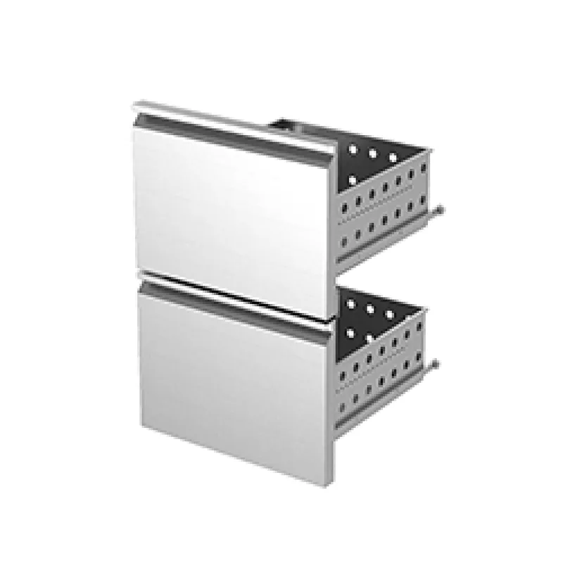 Populair Kit ladeblok (1/2 + 1/2) roestvrij staal x KBR…