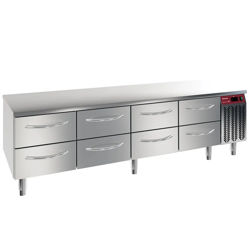 Hete Deal Gekoeld onderstel, 8X 1/2 laden GN1/1-h 100 mm