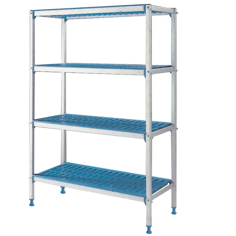 Lineaire rek in geanodiseerd aluminium 4 niveau's Alleen Vandaag