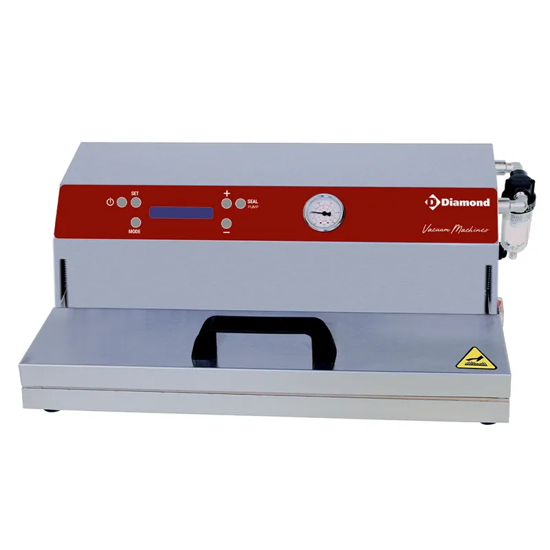 Voordeelprijs Vacuummachine, pomp 32 l./min, lasnaad 430 mm (dubbele lasnaad)