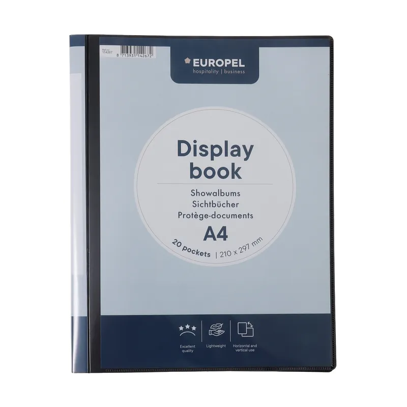 Showalbum Europel Frontview A4 20 tassen Nu Kopen