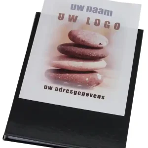 Beperkt Aanbod Showalbum Rillstab A4 20 tas zwart frontview