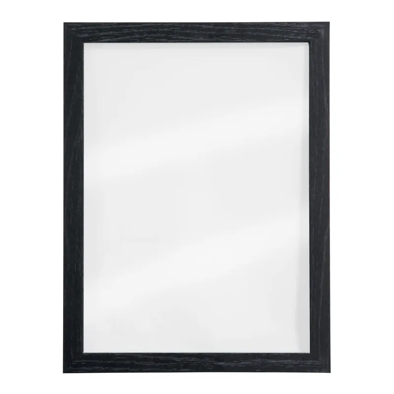 Direct Beschikbaar Medium Woody Transparant Wandkrijtbord In Zwart 30x40 cm
