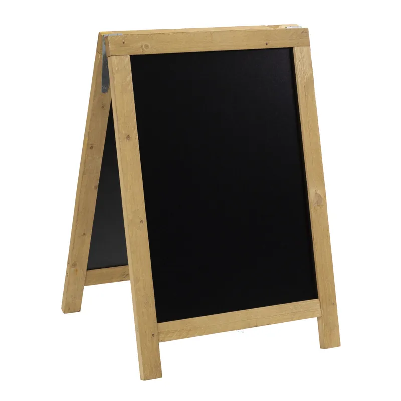 Weekendaanbieding Nature Klein Beukenhouten Stoepbord 85x54 cm