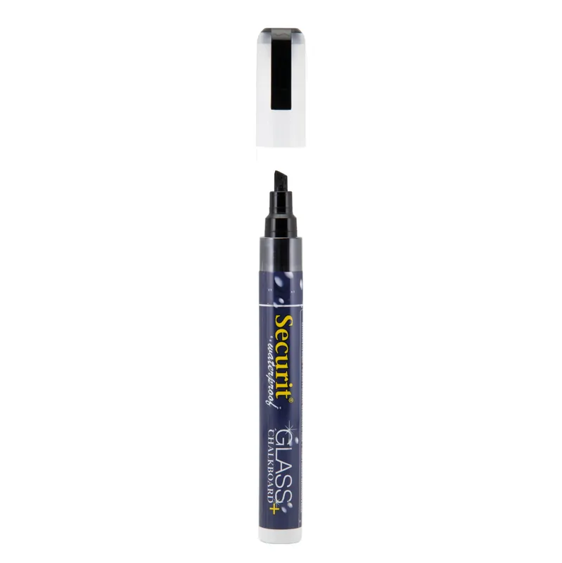 Watervaste Krijtstift, Gebeitelde Punt In Zwart 2-6 mm Hete Deal