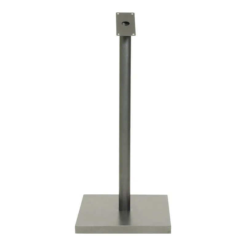 Kleine Gecoate Stalen Paal En Voet Set 95 cm Fabrieksprijs