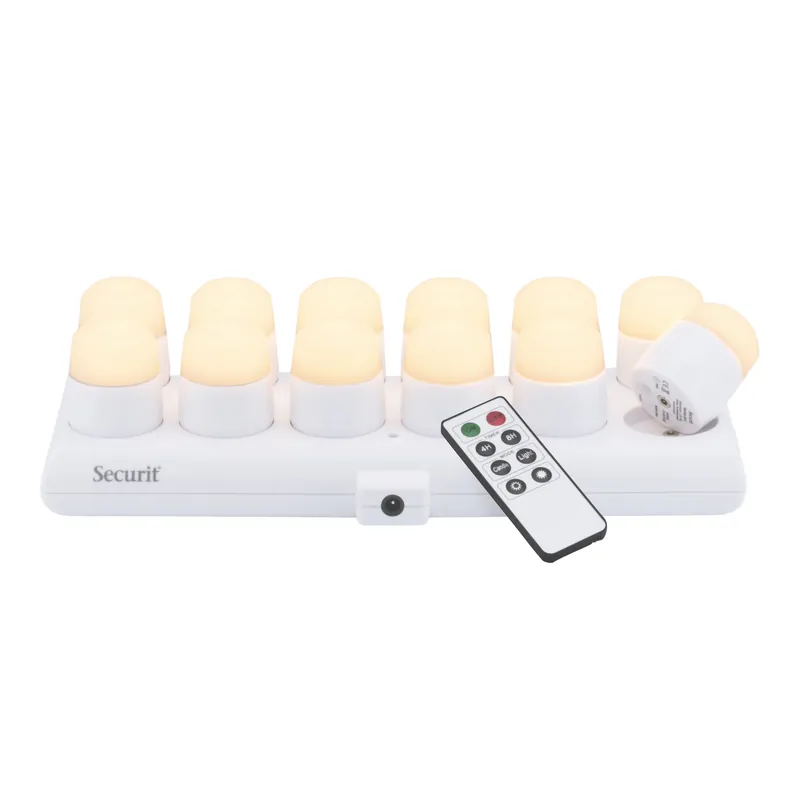 Amsterdam Tea Light Set. Warm White Gratis Retour