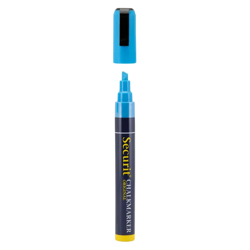 Originele Krijtstift Met Gebeitelde Punt In Blauw 2-6 mm Merkproduct