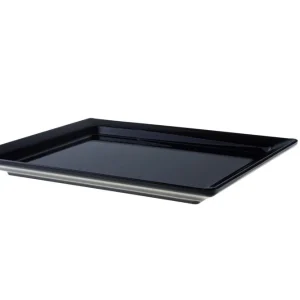 Bestseller Gastronormschaal 1/2 Melamine 32.5 x 26.5 cm Melamine Zwart