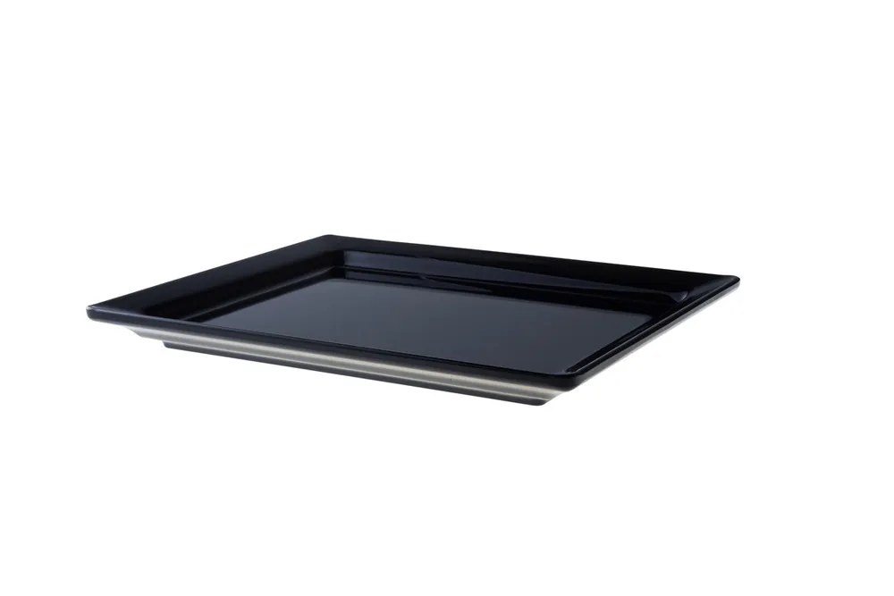 Bestseller Gastronormschaal 1/2 Melamine 32.5 x 26.5 cm Melamine Zwart