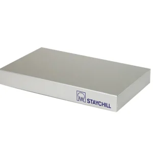 Gecertificeerd Koelplaat 26.5 x 16 x 3.5 cm Aluminium