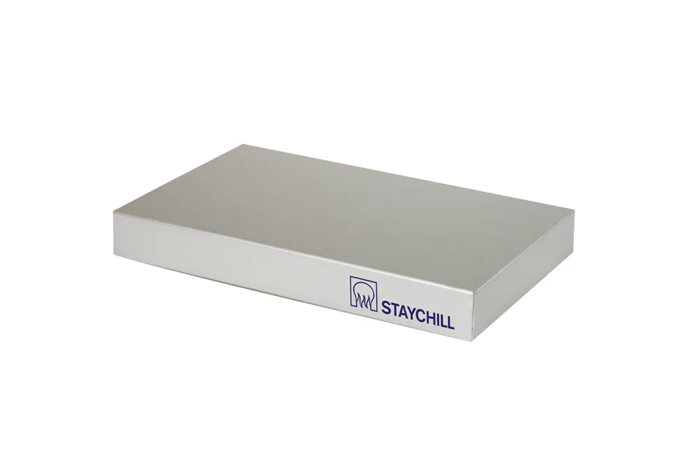 Gecertificeerd Koelplaat 26.5 x 16 x 3.5 cm Aluminium
