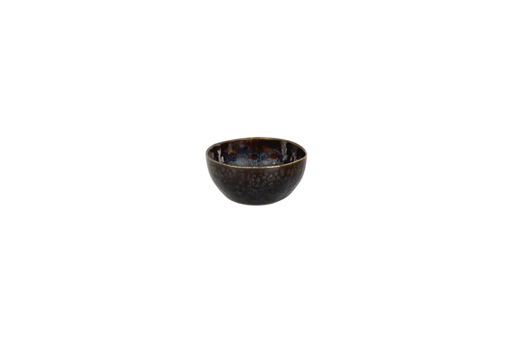 Tijdelijk Beschikbaar Schaal Eccentric 11 cm 26 cl Blauw Stoneware