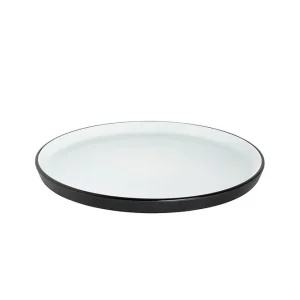 Bord Cosmic 25 cm Wit Zwart Porselein Bestseller