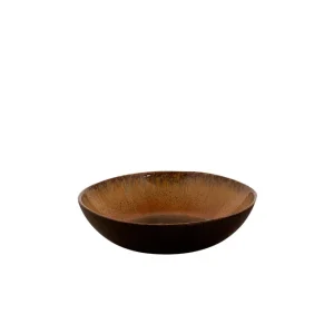 Gratis Retour Bord diep Cecil 21 cm Bruin Stoneware