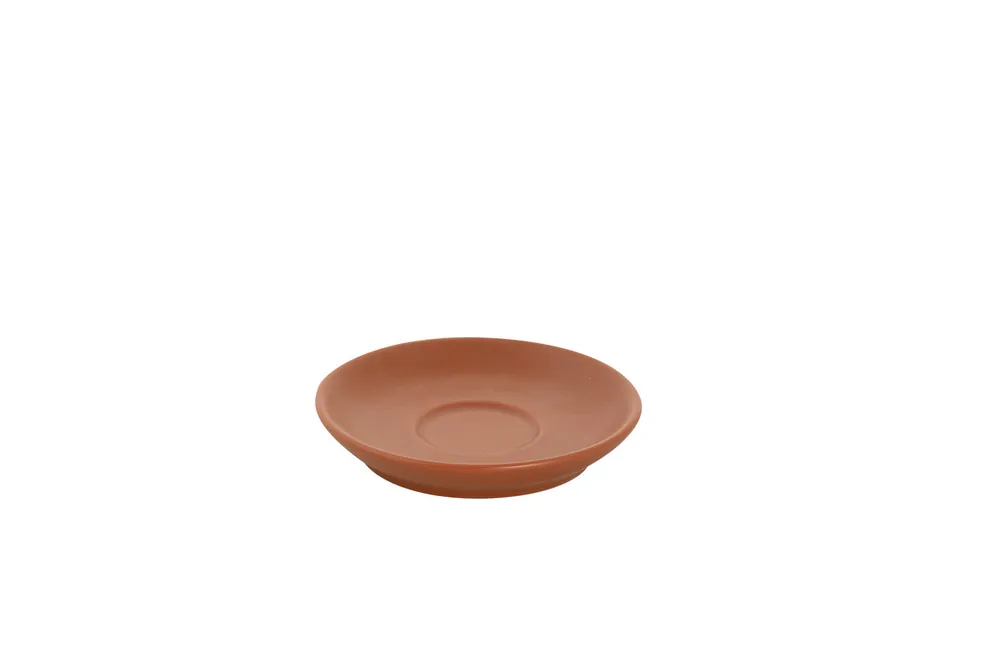 Cappuccinoschotel Mat Colors 14 cm Bruin Porselein Weekendaanbieding