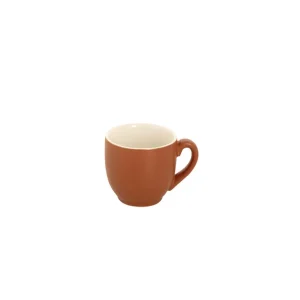 Koffiekop Mat Colors 14 cl Bruin Porselein Aanbieding