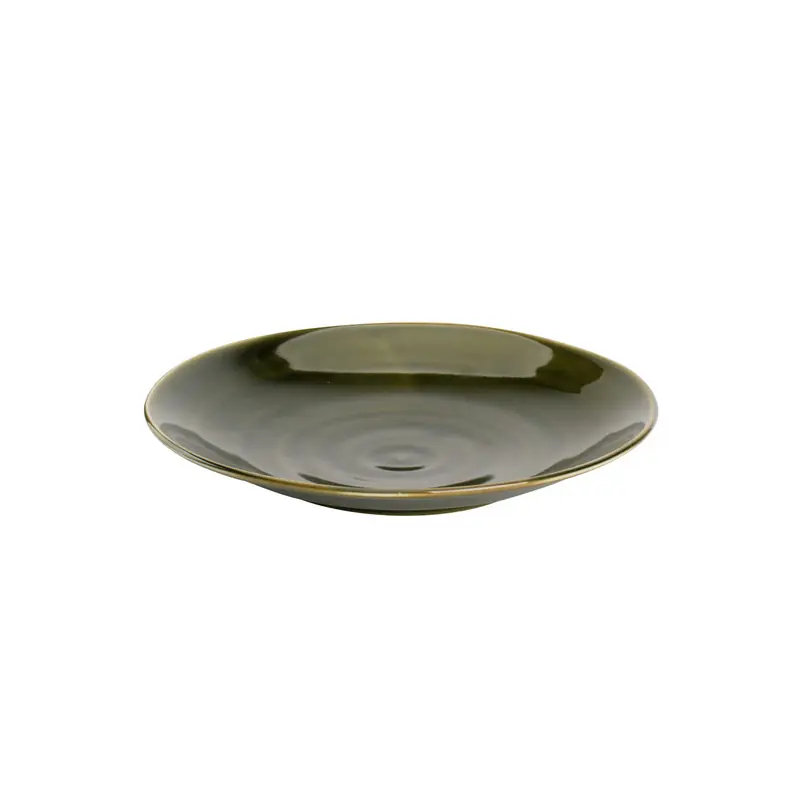 Merkproduct Bord Midori 23.5 cm Groen Porselein