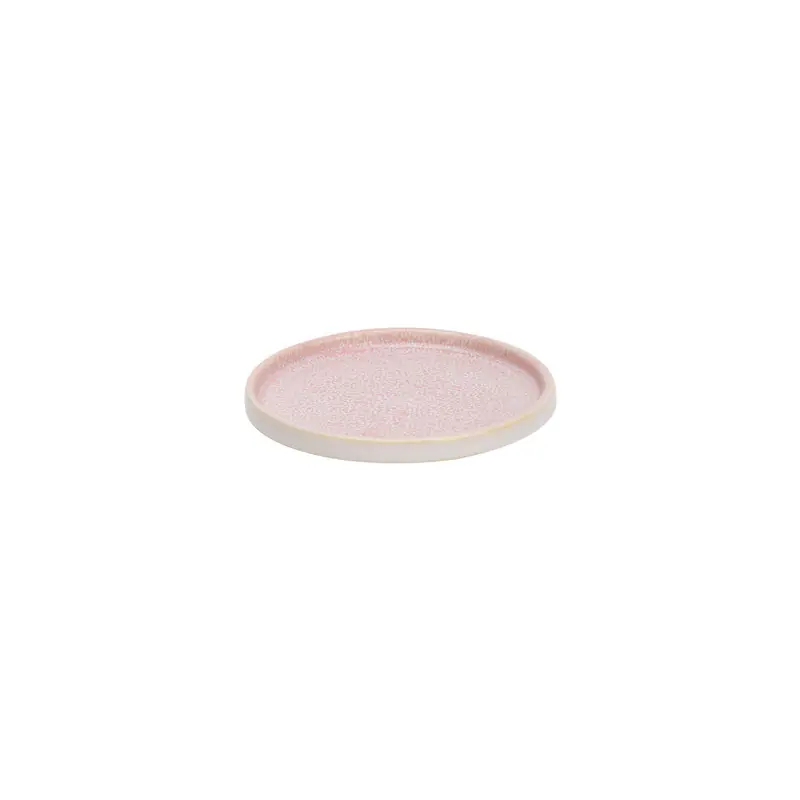 Bord Coco 14.5 cm Roze Porselein Lage Kosten