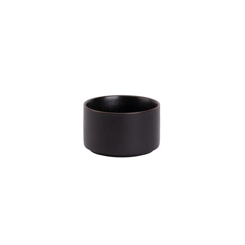 Schaal Cafe Noir 10 cm Zwart Porselein Lage Prijs
