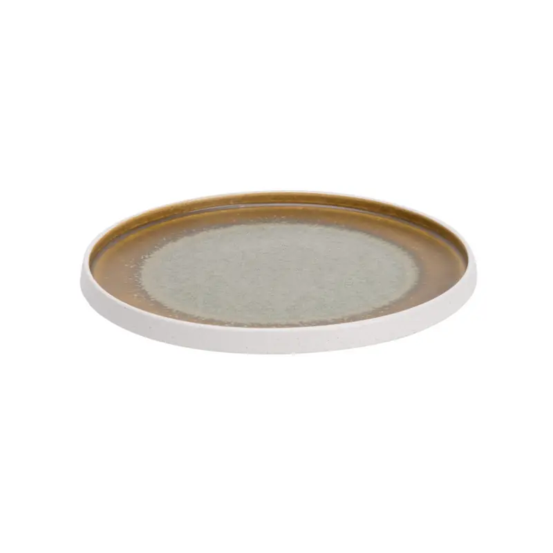Op = Op Bord Coco 26 cm Groen Porselein