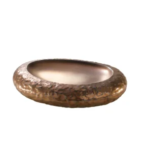 Bord Calcaire 23.1 x 18.8 cm Brons Porselein Snelle Levering