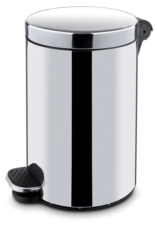 Superprijs Ronde pedaalemmer met binnenemmer - 30L - Ø300x(H)650mm