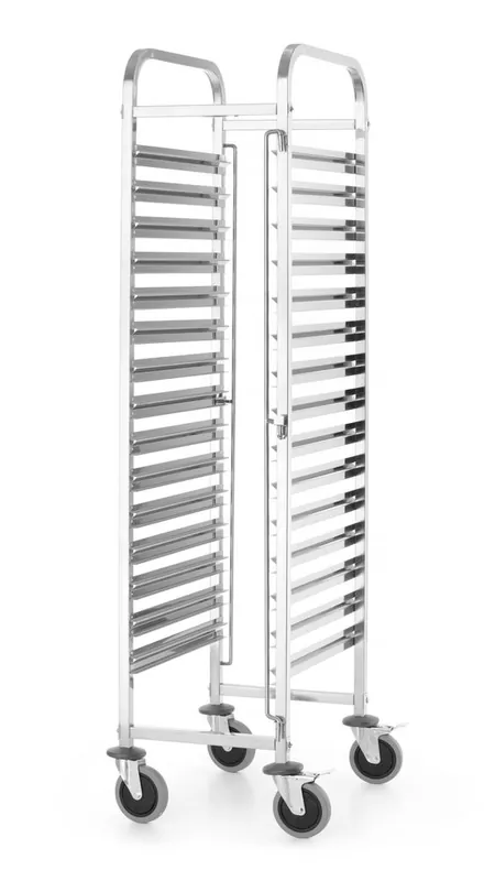 Afruimwagen - Kitchen Line - GN 1/1 - Zilver - 380x550x(H)1705mm Hete Deal