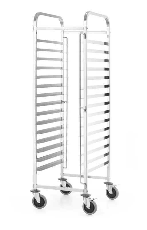 Koop Vandaag Afruimwagen - Kitchen Line - Zilver - 470x620x(H)1735mm